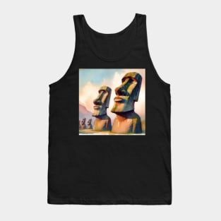 Easter Island Tank Top